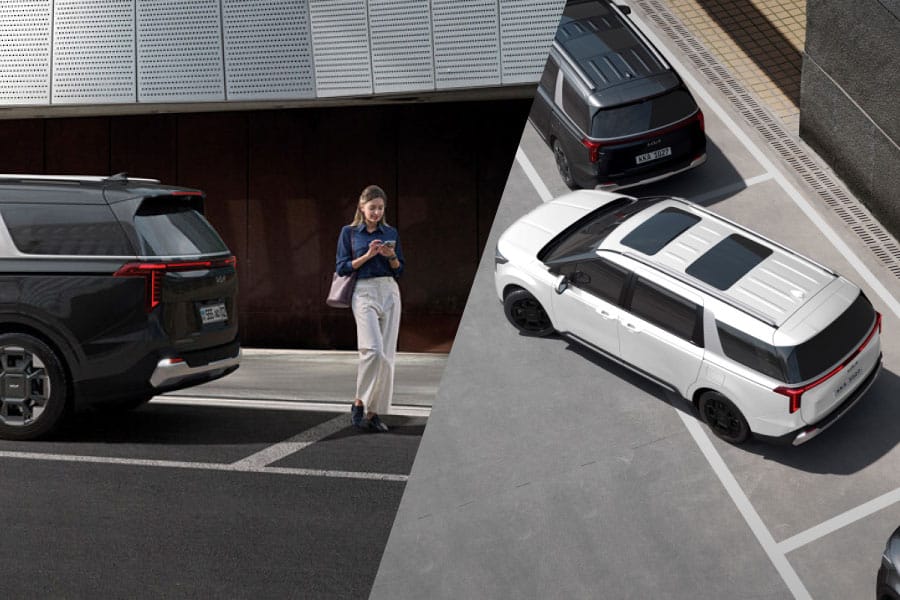 Reverse Parking Collision-Avoidance Assist (PCA-R) & Parking Distance Warning (PDW)