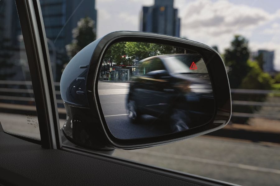 Blind-Spot Collision-Avoidance Assist (BCA)