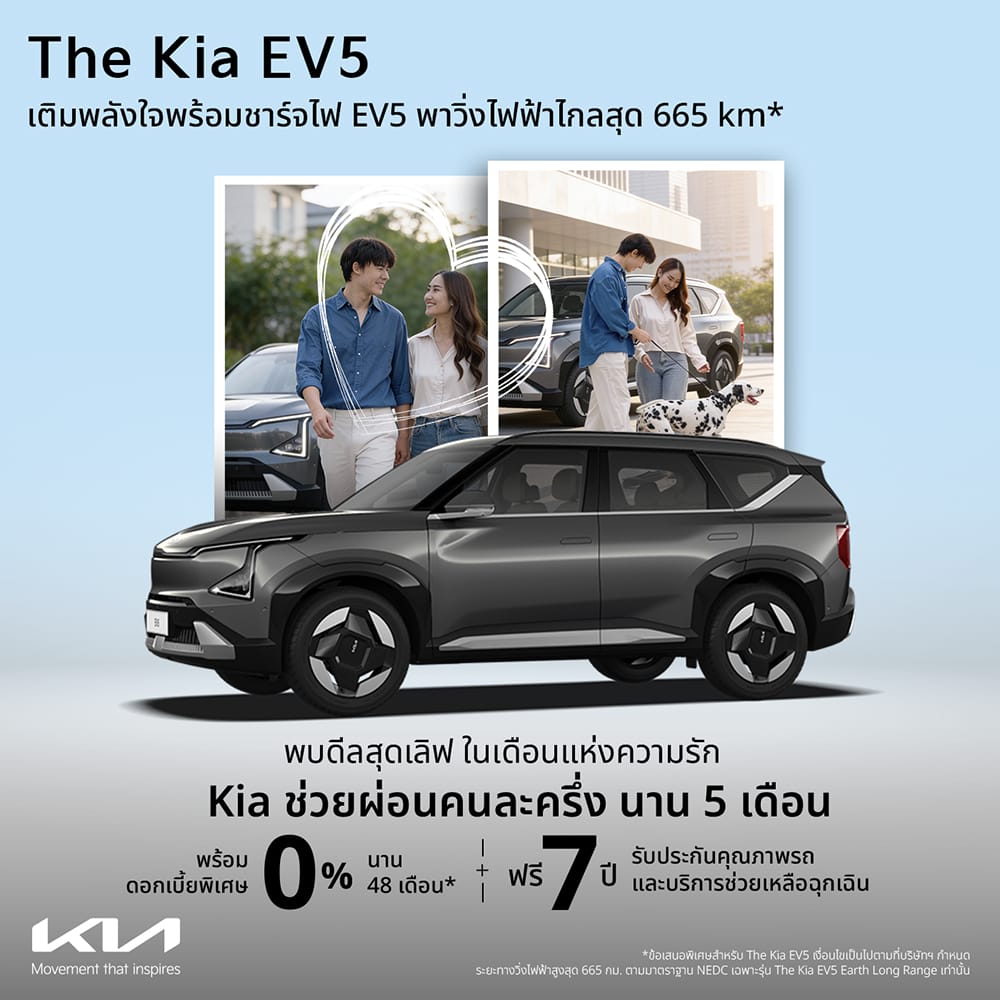 Kia EV5 All-Electric 100% SUV EV