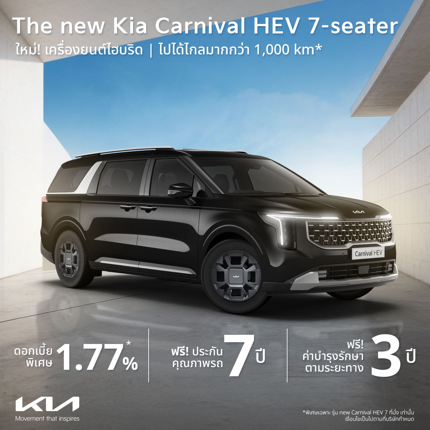 The new Kia Carnival HEV