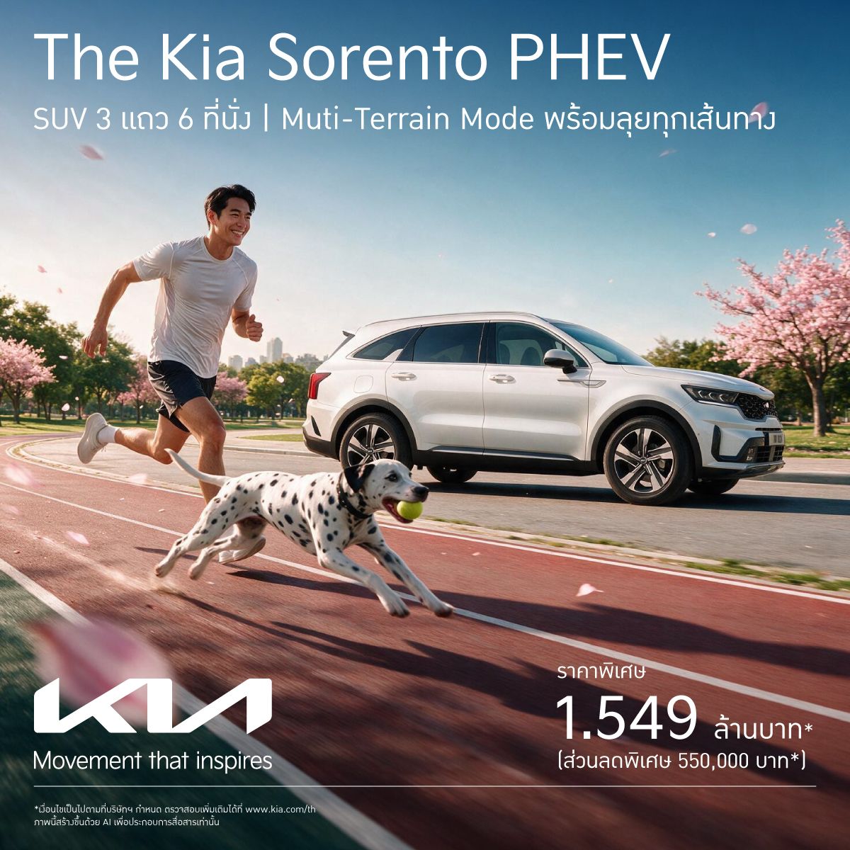 The Kia Sorento PHEV