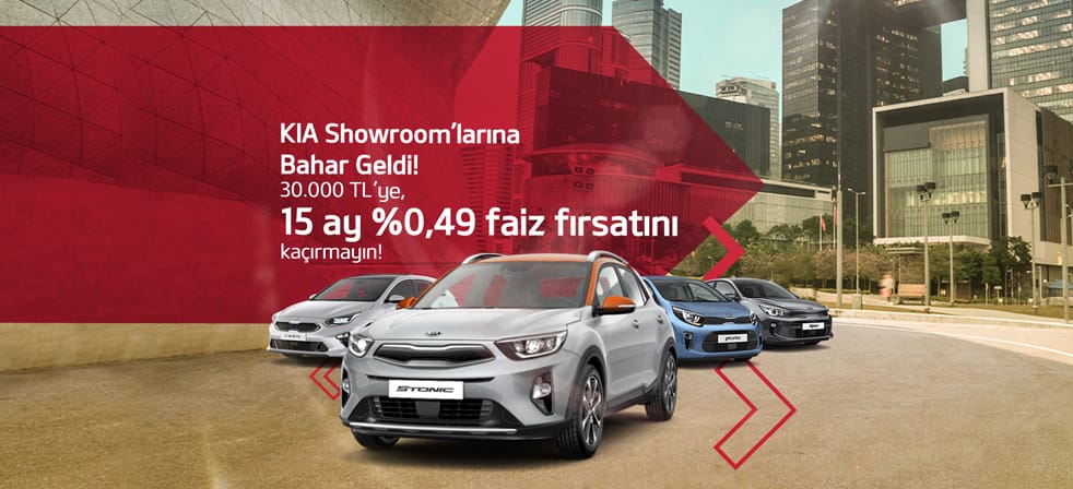 KIA Binek Araçlar Kampanya Bannerı