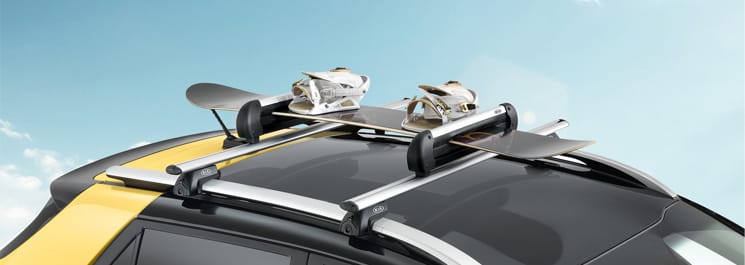 Багажник для лиж та сноуборду