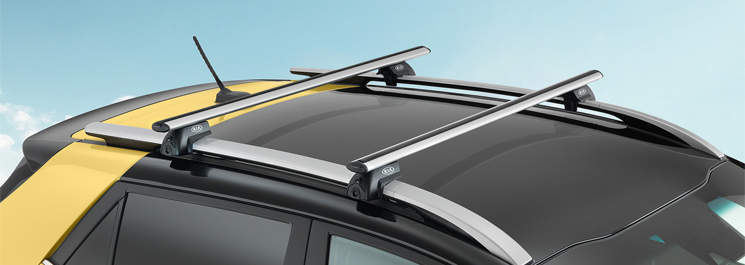Багажник на дах алюмінієвий (для а/м з рейлінгами), STONIC	