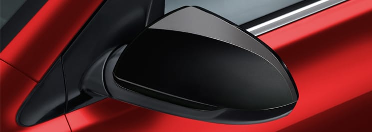 Накладки на бічні дзеркала заднього огляду (чорний, без повторювачів) 	