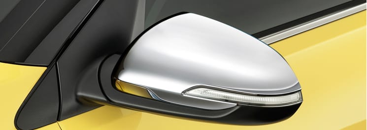 Накладки на бічні дзеркала заднього огляду (хром)	