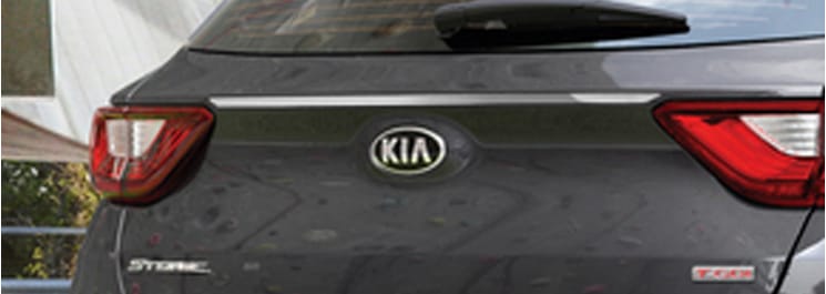 Молдинг на двері багажного відділення (хром)	