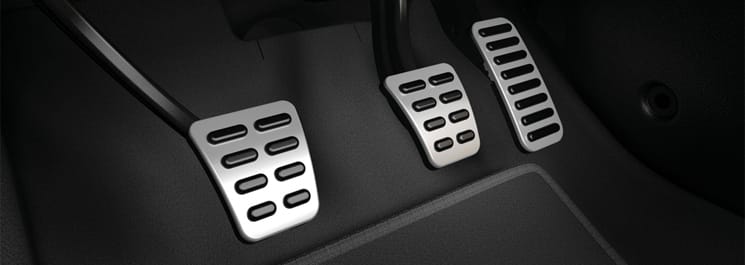 Накладки на педалі (МКПП, з обмежувачом швидкості, LHD)	