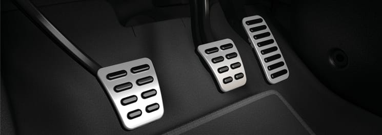 Накладки на педалі (МКПП, з обмежувачом швидкості, RHD)	