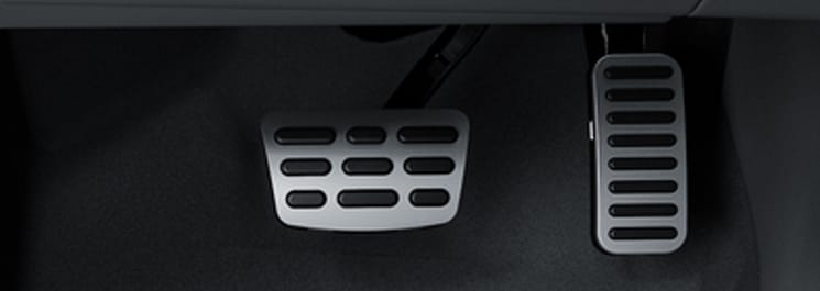 Накладки на педалі (АКПП, з обмежувачом швидкості, RHD)	