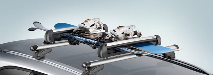 Багажник для лиж 600