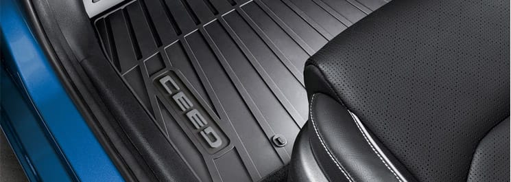 Килимки салону гумові к-кт,  CEED 19