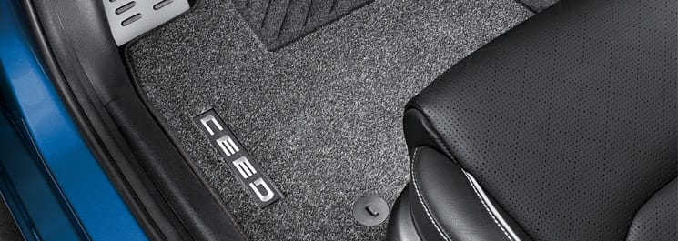 Автокилим ворсовий в салон к-кт 4шт., CEED 19 (Automat)