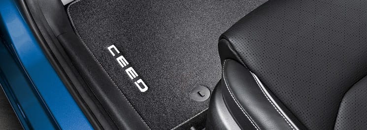 Автокилим велюровий в салон к-кт 4шт., CEED 19 (automat)