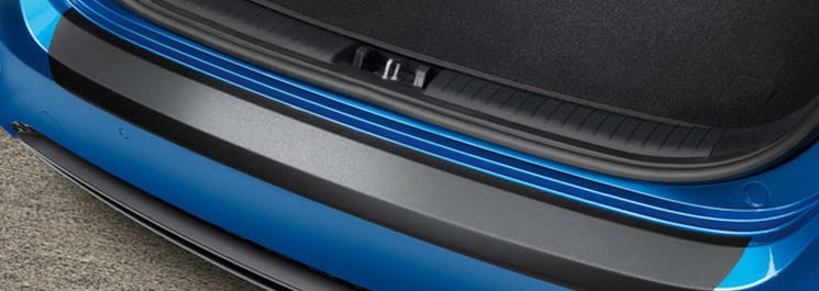 Захисна плівка заднього бампера чорна