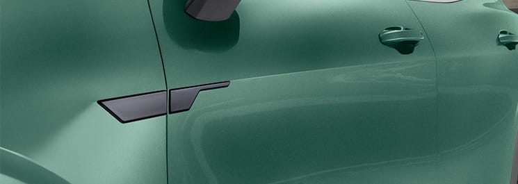 Бокові накладки (чорні) Sportage 22