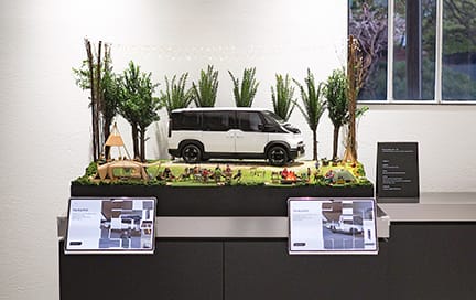 AR 기반 Kia PV5 다양한 활용 가능성 경험