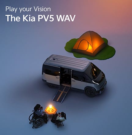 The Kia PV5 WAV