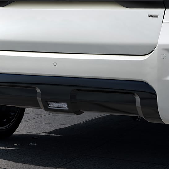 리어 스키드 플레이트, X-Line 전용 엠블럼