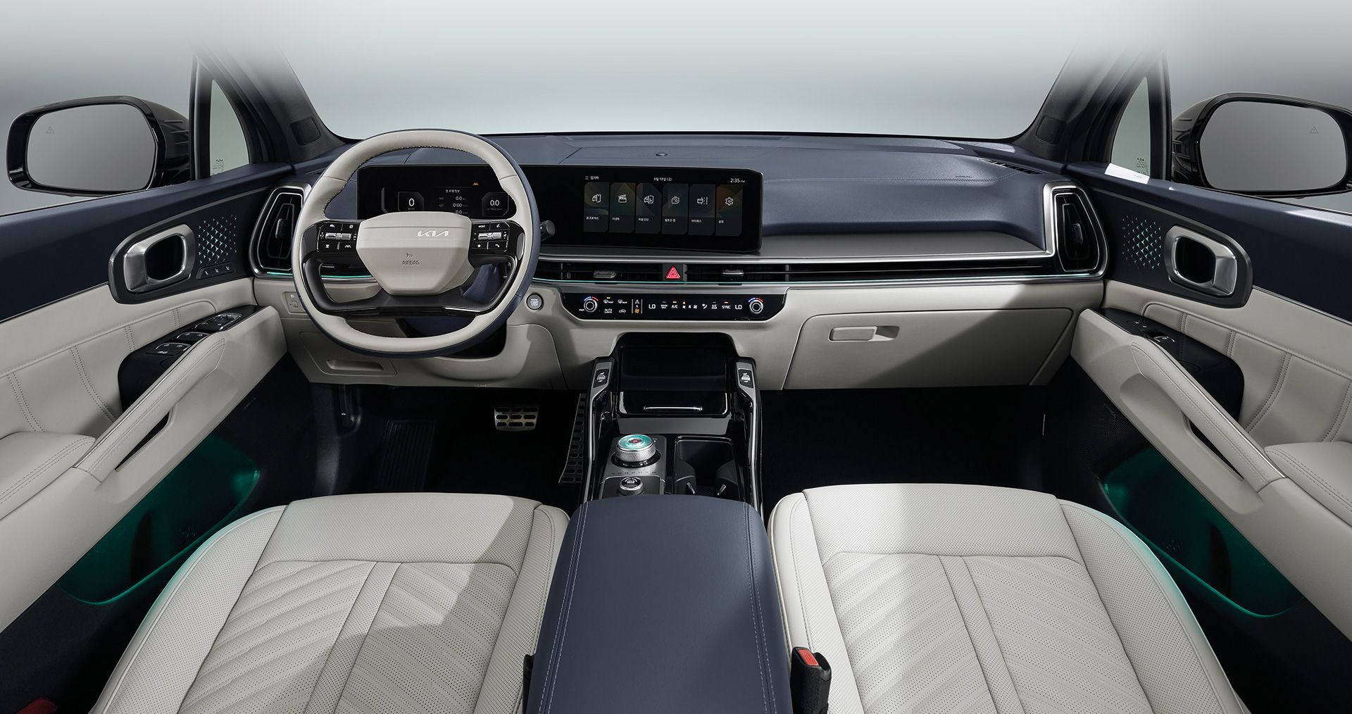 쏘렌토 그레이 인테리어