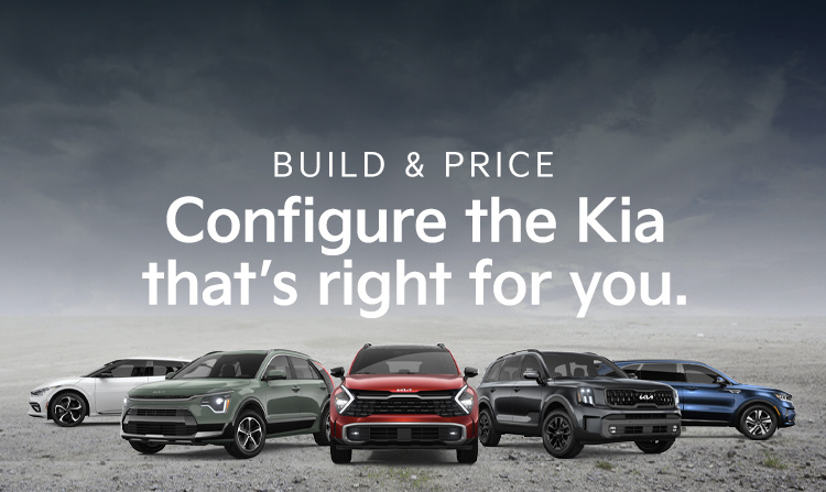 Build Your Own Kia SUV, Crossover or Sedan, Vehicle Configurator