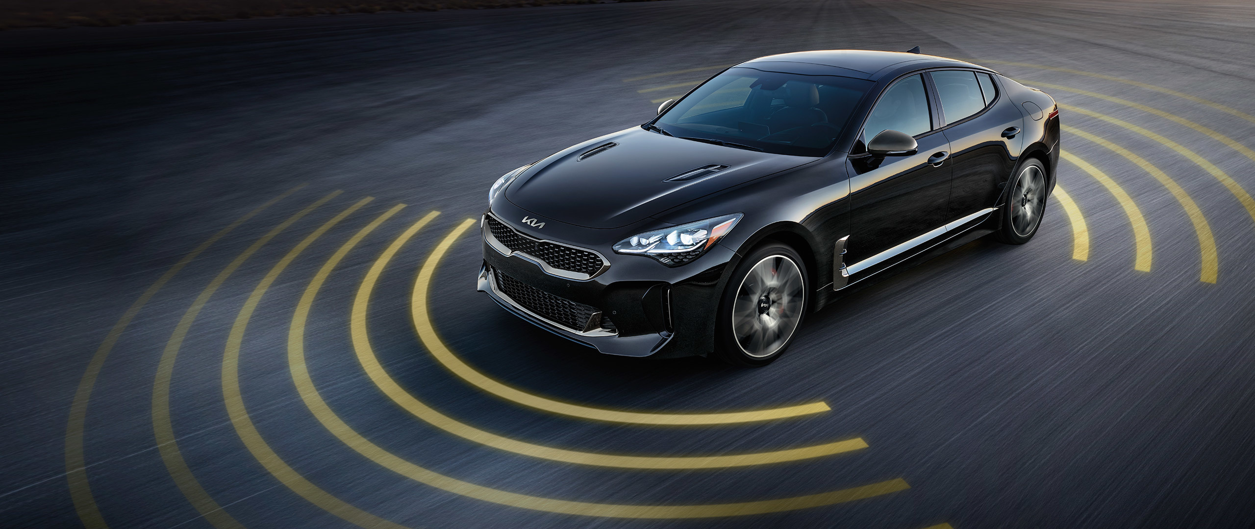 2022 Kia Stinger Equipped With Kia Drive Wise Advanced Driver-Assistance Safety Features