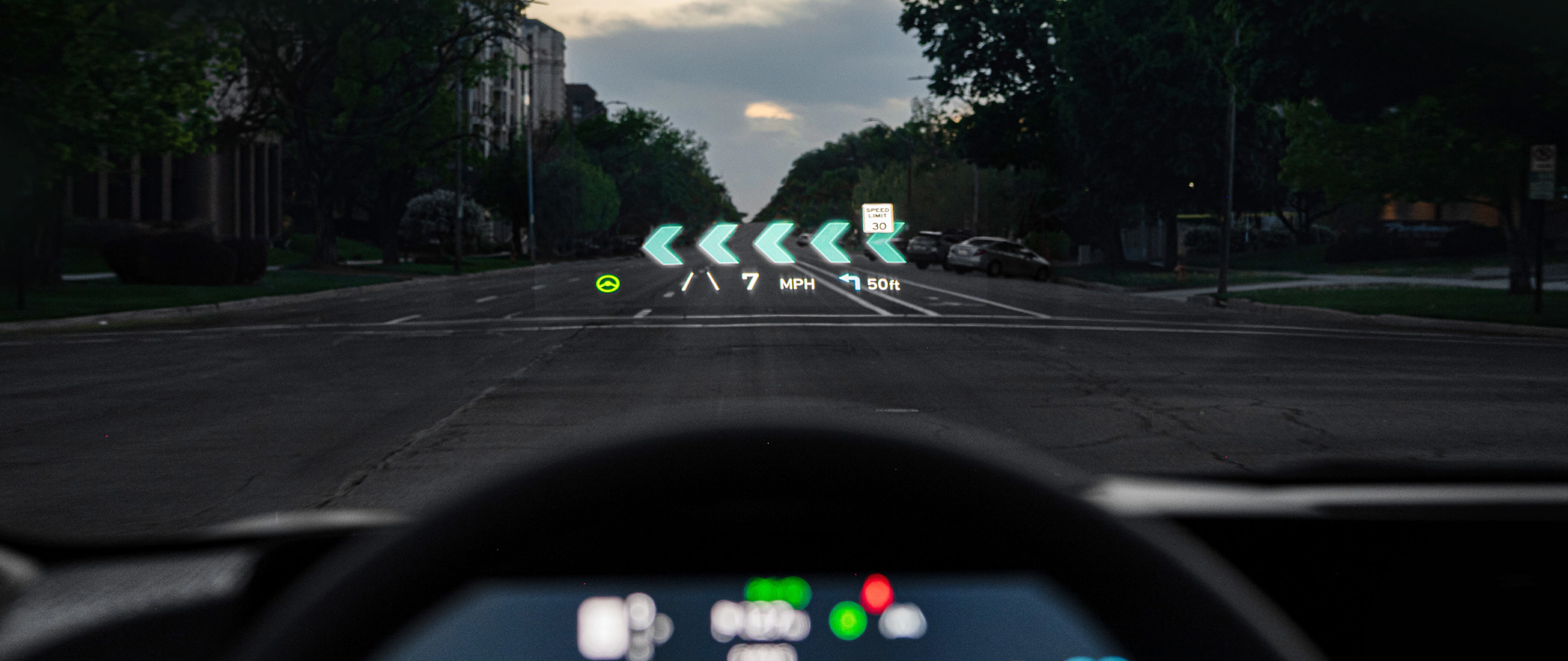2022 Kia EV6 Augmented Reality Head-Up Display