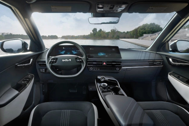 2023 Kia EV6 Interior Driver Seat View