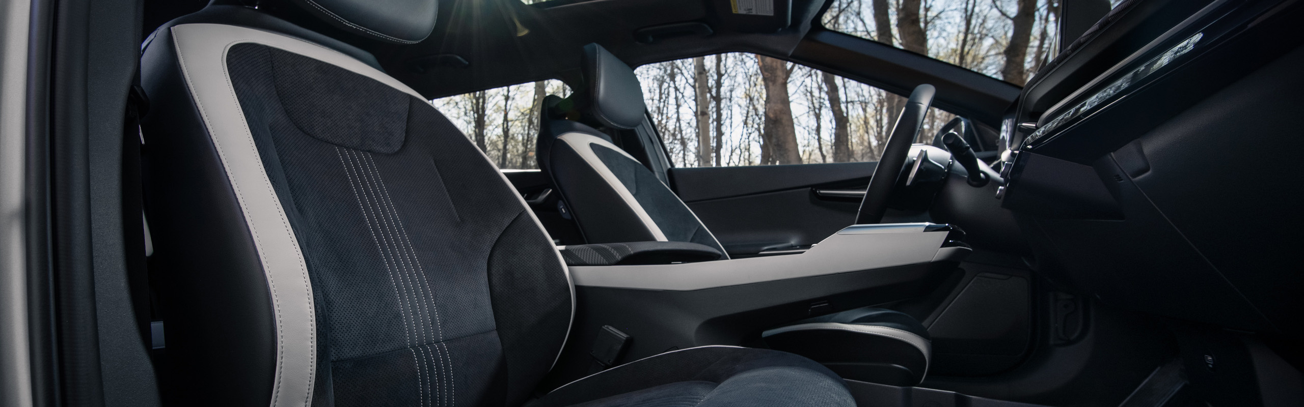 2023 Kia EV6 Interior Sustainable LED Lighting And Vegan Leather Seat Trim