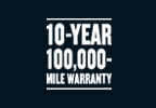 Icon of the 10-Year, 100,000-mile warranty promise