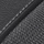 Black SynTex & Cloth Seating Materials w/ Gray Stitching