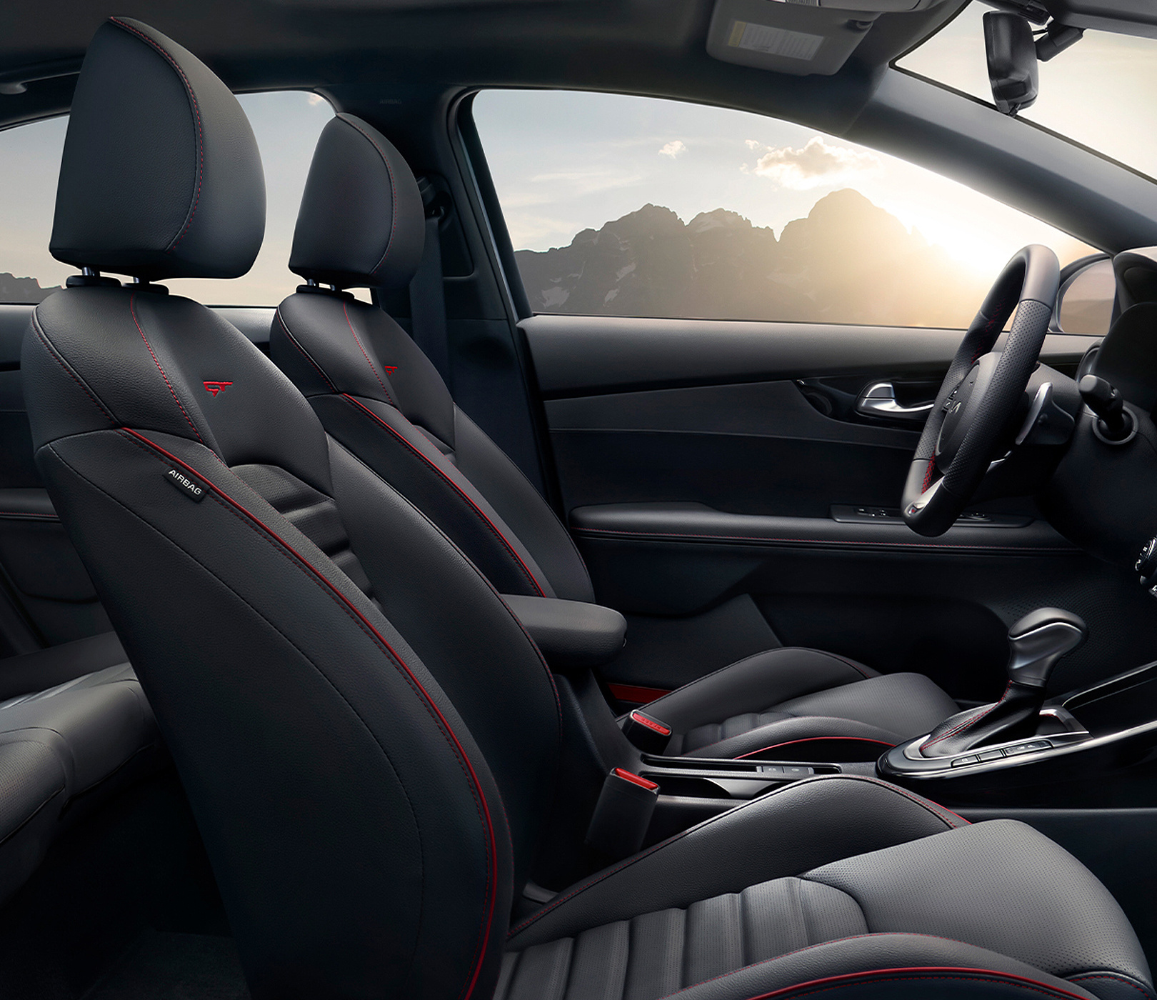 2023 Kia Forte Interior Spacious Cabin And Best-In-Class Cargo Space