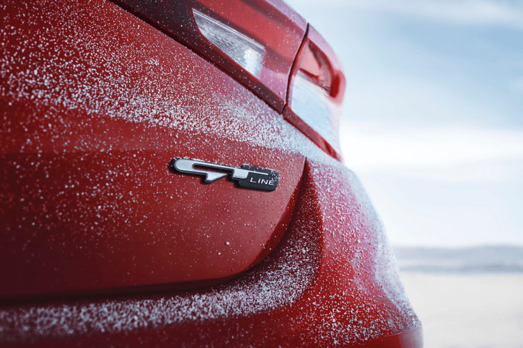 2022 Kia K5 GT-Line Rear Exterior Close-Up