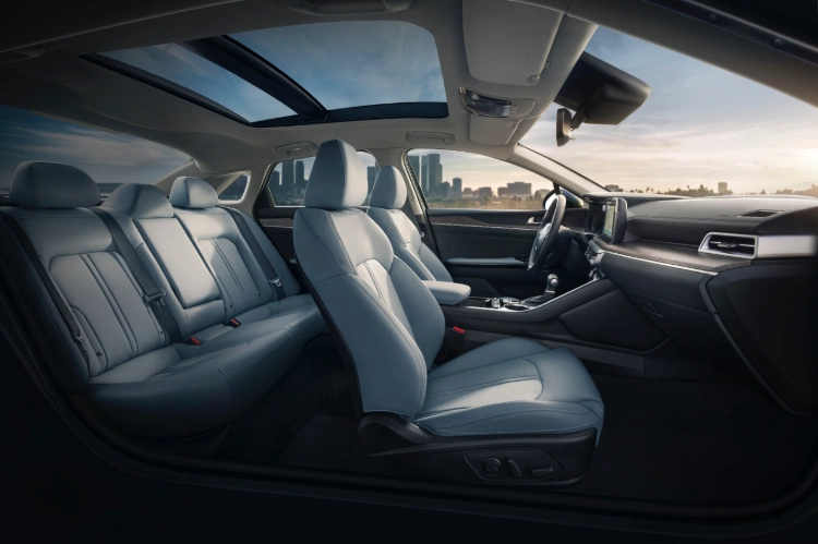 2022 Kia K5 Premium Interior And Panoramic Sunroof Side View
