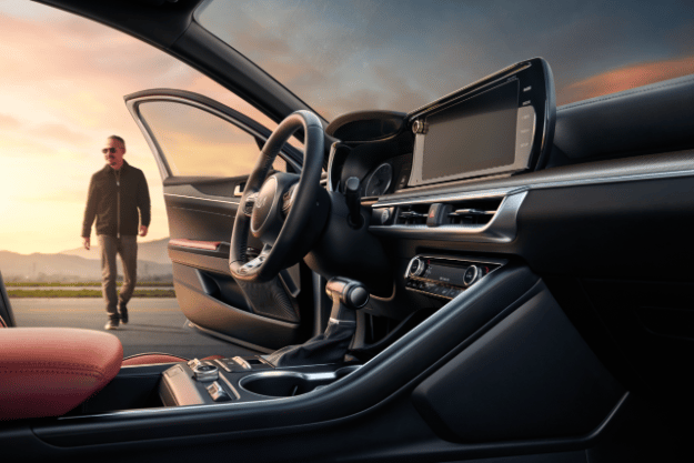 2022 Kia K5 Interior Driver Side View With Door Open