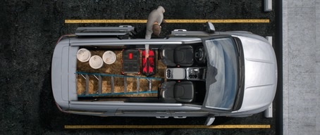 2023 Kia Carnival Interior Best-In-Class Cargo Space Top View