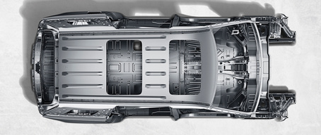 2023 Kia Carnival High-Strength Steel Structure Top View