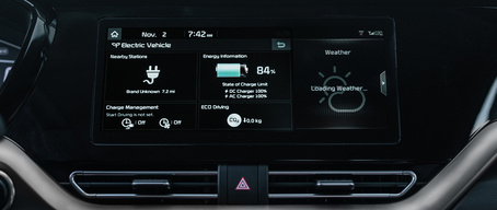 2022 Kia Niro EV 10.25-Inch Touchscreen Display