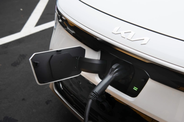 2023 Kia Niro EV Charging Port Close-Up