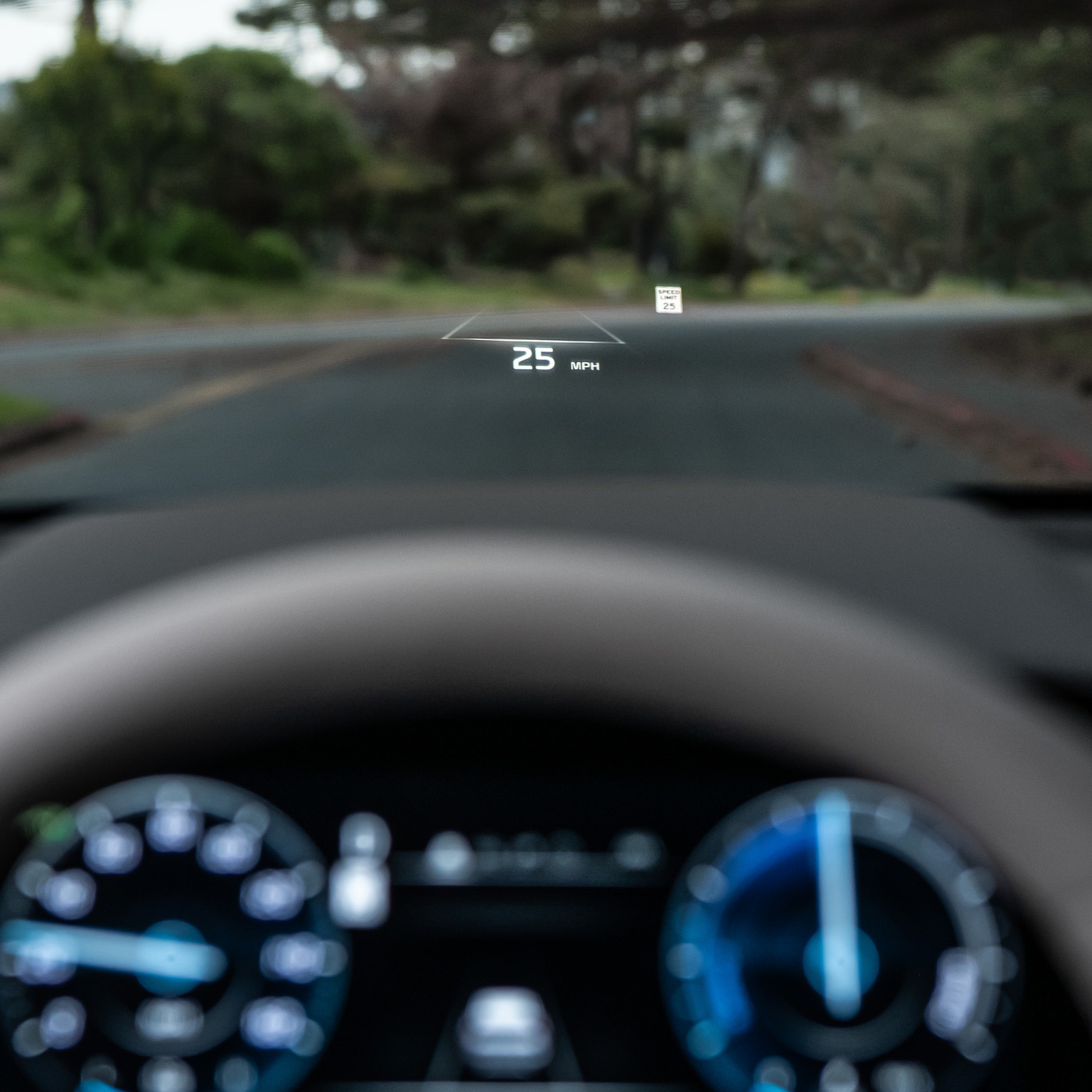 2023 Kia Niro EV Head-Up Display Close-Up