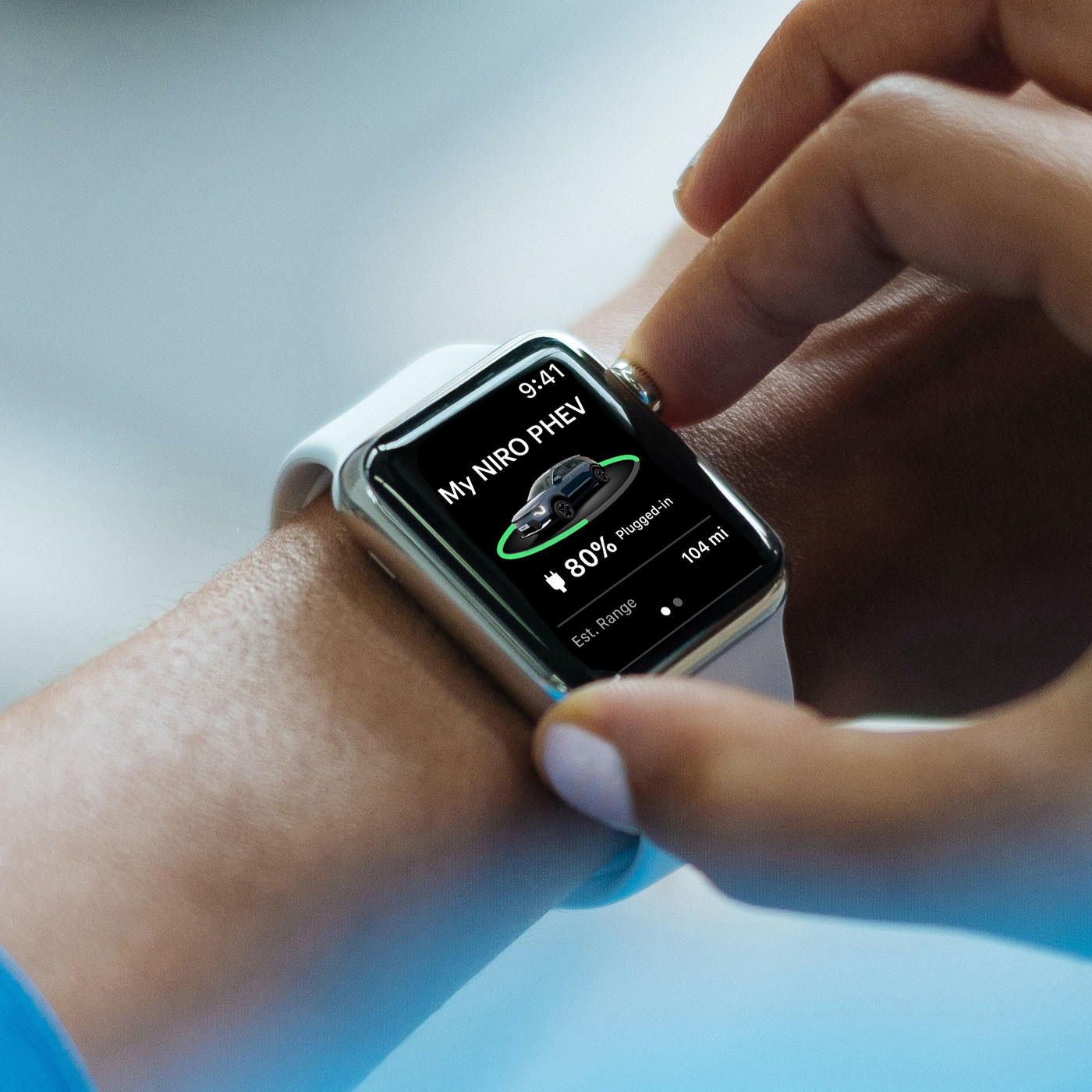 2023 Kia Niro Plug-In Hybrid Smartwatch Kia App Functionality