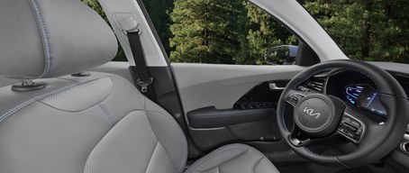 2022 Kia Niro Hybrid Interior Command View Seating