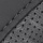 Perforated, Charcoal SynTex Seat Trim