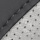 Perforated, Gray and Charcoal SynTex Seat Trim