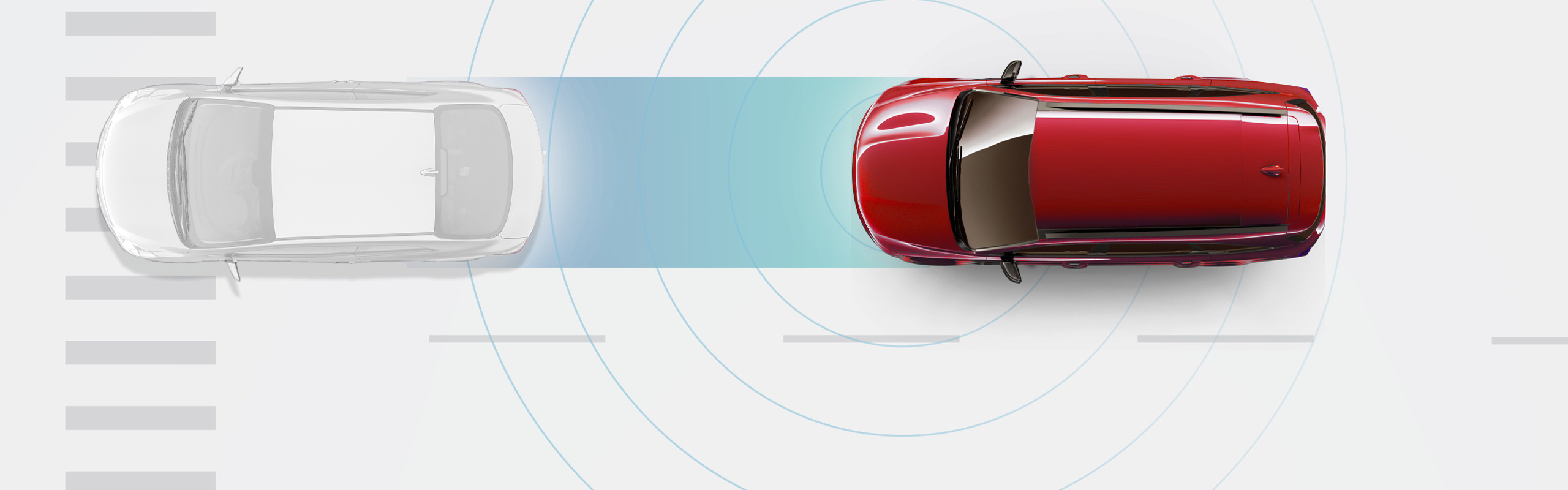 Visualización de la asistencia para evitar colisiones frontales Kia Drive Wise