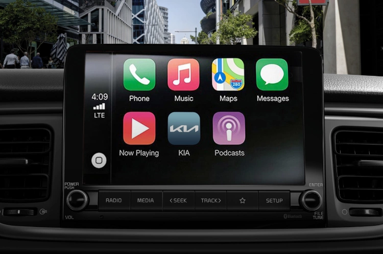2023 Kia Rio Interior Wireless Apple CarPlay