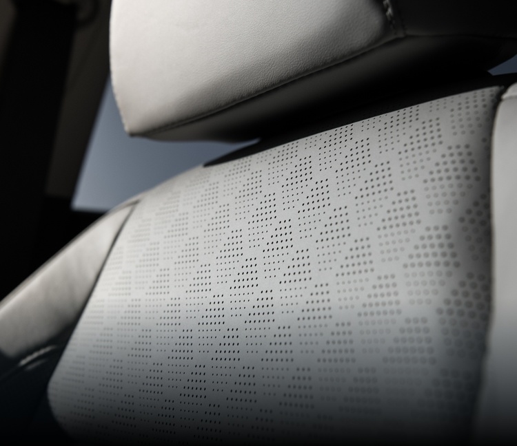 2023 Kia Seltos Interior Heated Seat Close-Up