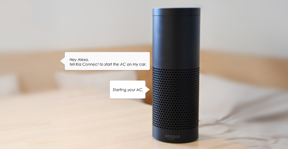 Funcionalidad Amazon Alexa del Kia Seltos 2024 con Kia Connect