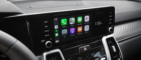 2023 Kia Sorento Hybrid Interior 10.25-Inch Touchscreen Navigation With Kia Connect
