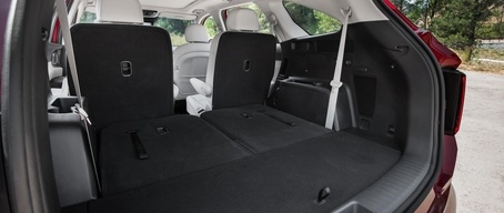 2023 Kia Sorento Hybrid Interior 50/50 Split-Folding Third-Row Seats